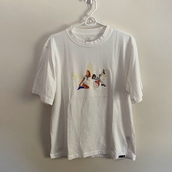 adidas Other - Vintage adidas Soccer Girl White T-Shirt Men's L